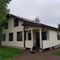 Брусовой дом в деревне Язвищи