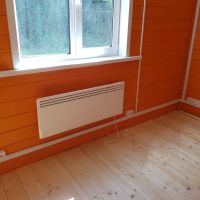 Конвекторное отопление в деревянном доме